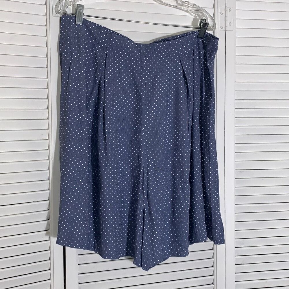 NWOT Vintage Fritzi of California Blue Polka Dot Shorts Women’s Size‎ 22W